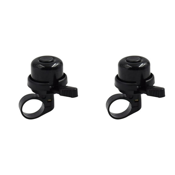 Bike Bell under $5! CQCYD Bike Bell for Adults and Kids Mountain Road Bicycle, Aluminum Alloy Cycling Bell with Clear Sound, Easy Install Handlebar Bicycle Accessories Set of 2