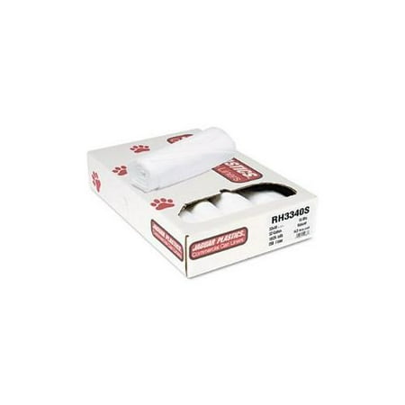 Super Extra-Heavy Bags, 33 gal, 16mic, 33 x 40, 10 Rolls of 25 Bags, 250/Carton