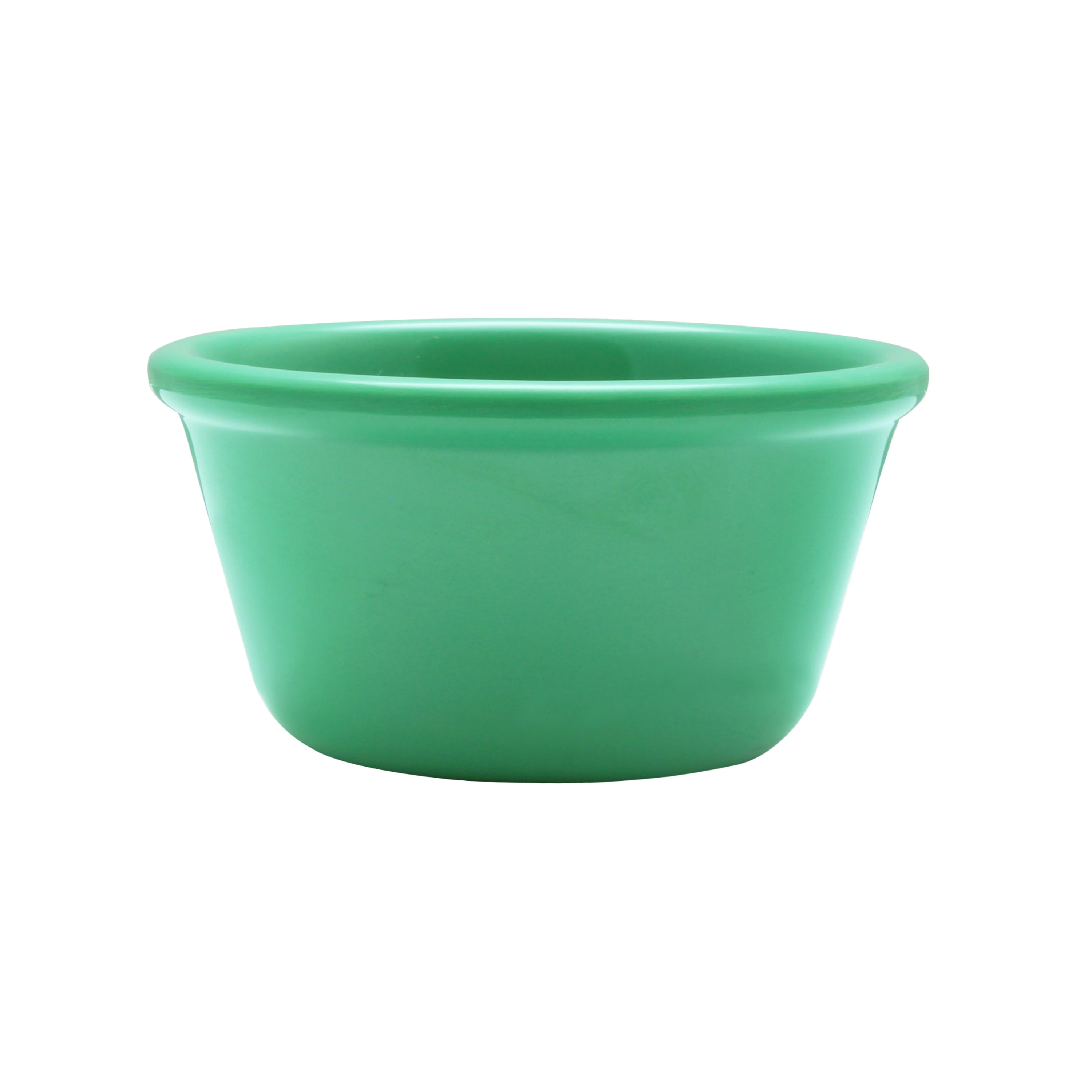 Excellante Melamine ramekin collection 4 oz, 3 3/8" smooth ramekin