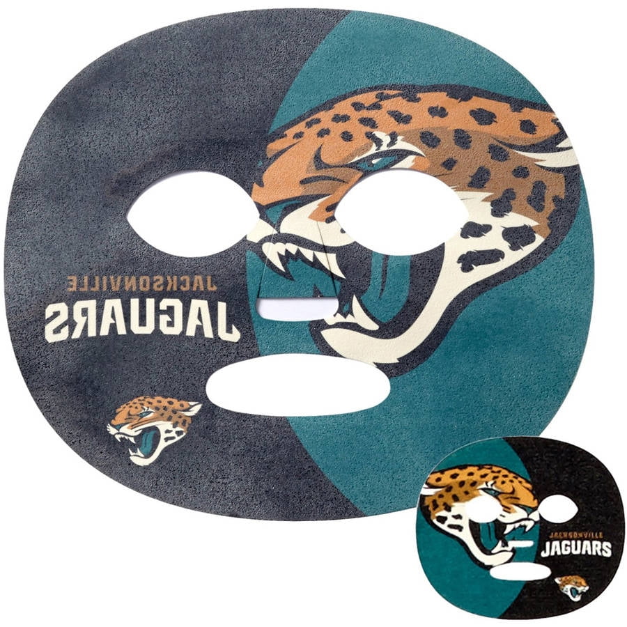 NFL Jacksonville Jaguars Game Day Face Temporary Tattoo