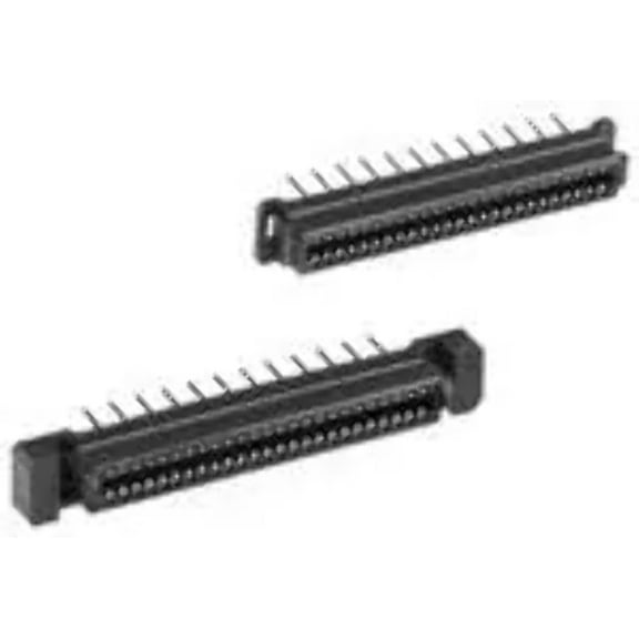 P50L-040S-AS-DA Connector Socket 40 Position Surface Mount Gold