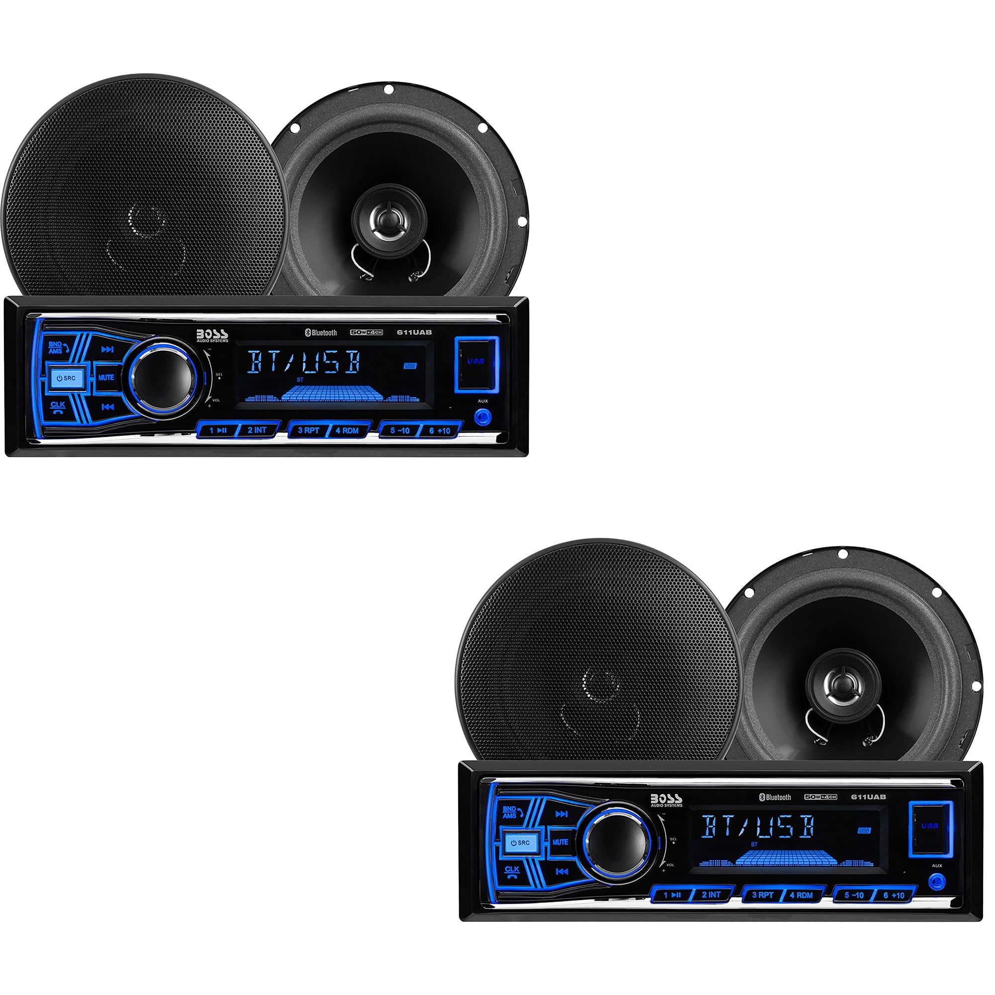 single din speaker