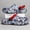 Grey Red, variant on Men's Lightweight Camouflage Clogs with Adjustable Heel Strap, Breathable Quick-Dry EVA Garden Shoes, Non-Slip Comfort Sandals for Beach, Pool, Camping, Walking and Outdoor Wear
