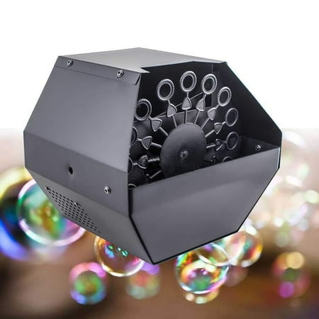 Bubble Machine for Parties 16 Wand Bubble Maker Wedding Christmas Party Automatic Blowing Bubble Machine Maker