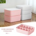 thumbnail image 1 of POINTERTECK Stackable White Organizer Bins Clothes Storage Baskets for Household Storage Organization, 1 of 4