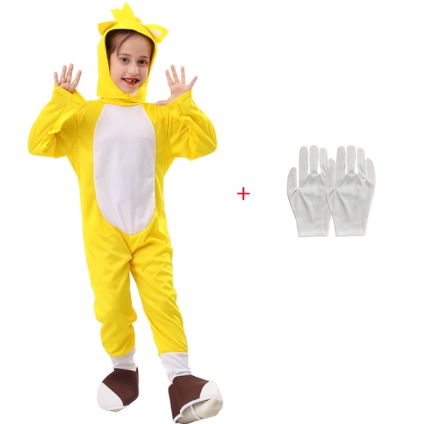 Disfraz de Sonic para niños, disfraz de Sonic para cosplay, para espectáculos en escena