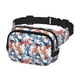 thumbnail image 2 of Fotbe Red Lobster Cangurera Cuadrada con Estampado de Doble Capa, Bolsa de Cintura Ajustable Mini para Hombres y Mujeres, 2 of 9