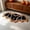 C, variant on Halloween Doormat, 16 * 24 in Horror Plush Entry Rug, Indoor Floor Mat, Porch Carpet, Door Mat for Home Front Door, Hallway, Halloween Indoor Festival Decoration