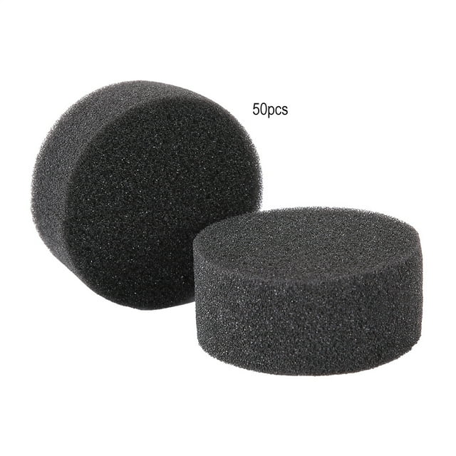 Hydroponic Sponge,50pcs Soilless Hydroponic Sponge Seedling Sponges Hydroponic Planting Sponge High-Intensity Output