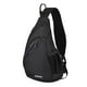 thumbnail image 1 of Sling Bag mixi Sling Bag para hombre, mochila unisex de 19 pulgadas, negra, 1 of 5