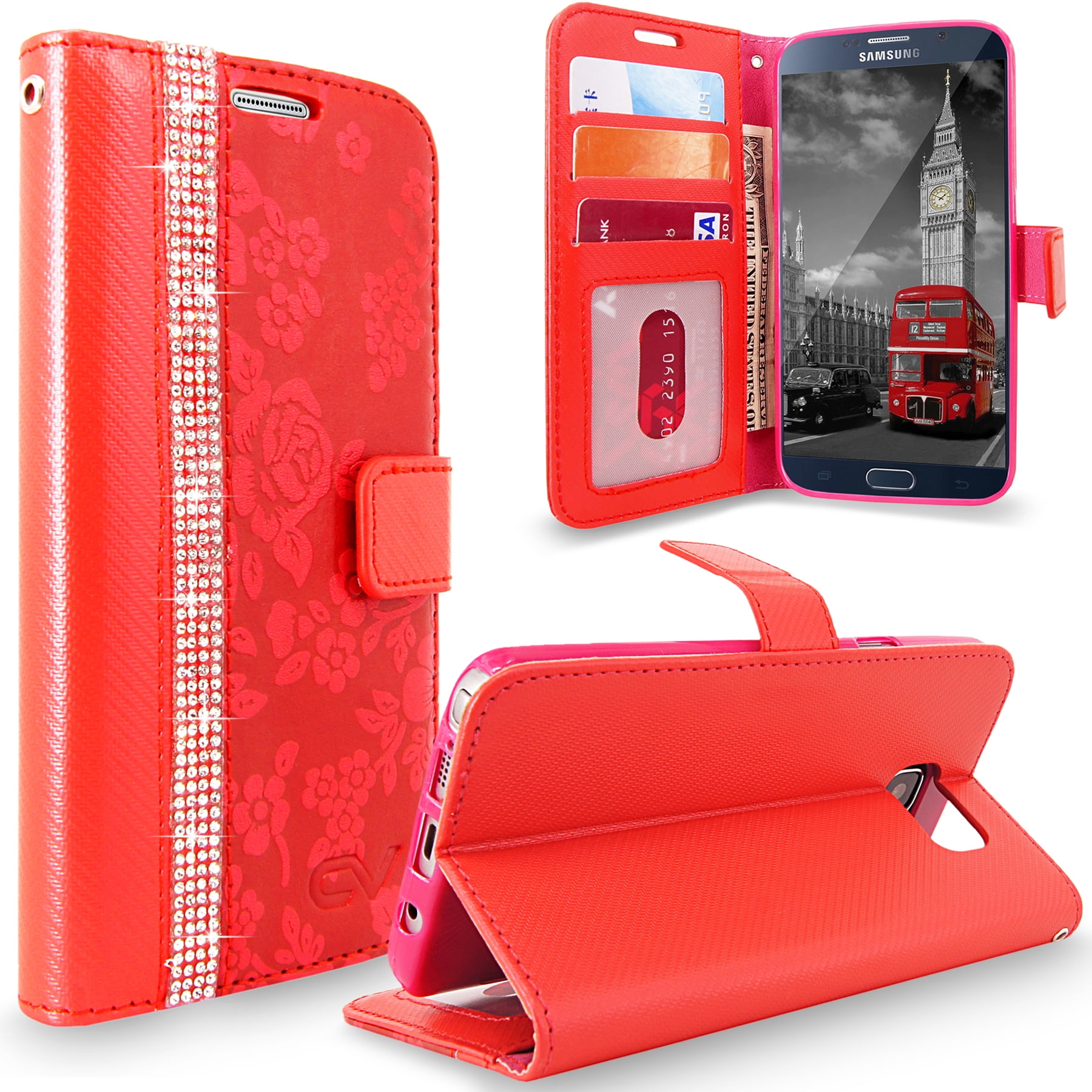 Galaxy Note 5 Case, Cellularvilla [Diamond Jewel] [Stand Feature