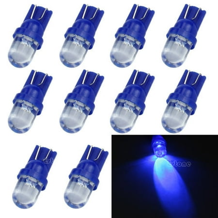 

10Pcs/Set 12V Vehicle Dashboard Light Assembly Bulbs T10 194 168 Bright LED Bulb