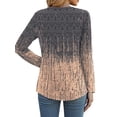 thumbnail image 5 of Fantaslook Women Tunic Tops Casual Long Sleeve Shirts Crew Neck Fall Tops Basic Tees Floral Dressy Blouses, 5 of 9