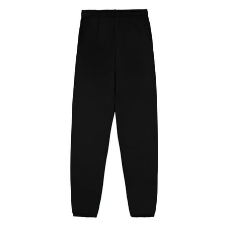 fruit of the loom men's sweatpants elastic bottom