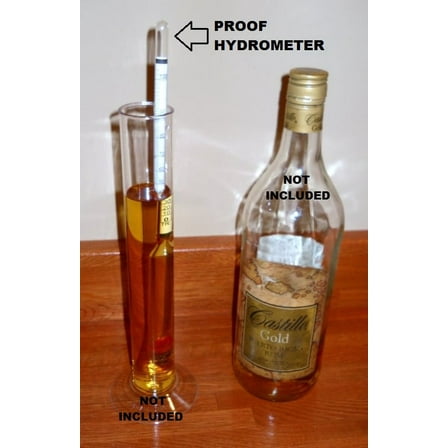 Best Value Proof & Tralle Alcohol Hydrometer Distilled Spirits
