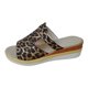 thumbnail image 1 of Bmisegm Ladies Casual Colour Blocking Weaving Thick Bottom Slope Heel Large Size Sandals Slippers Womens Sandals Summer Brown 7.5, 1 of 9