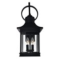 thumbnail image 1 of Cwi Lighting Cleveland 2 Light Black Outdoor Wall Light, 1 of 2