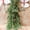 Green Cypress with Light, variant on Guvpev 6FT Christmas Garland with String Lights, Real Touch Winter Norfolk Pine Garland, Green Artificial Cryptomeria Greenery Garland for Mantel, Table, Porch, Indoor, Outdoor Christmas Decorations