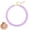 Regular style - Light purple, variant on Mothers Day Gifts for Women, Resin Chunky Beaded Necklace, Minimalist Modern Boho Statement Necklace, Lightweight Adjustable Fashion Jewelry Accessories for Birthday Holiday Gift