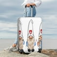 thumbnail image 7 of Zufioo Nurse doctor gnome Print Luggage Case Protective Cover, Zippered Anti-scratch Luggage Case Cover, Suitable for Travel, Business, Unisex-Medium, 7 of 7