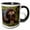 Black/White, variant on 3drose, Musk Ox, 11oz Mug