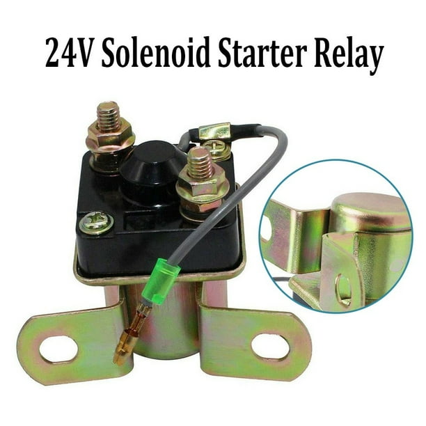 12V/24V Solonoid Solenoid Starter Relay High Cranking Power Mental Starter Relay