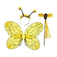 thumbnail image 2 of Disfraz de abeja con alas, accesorio para presentaciones infantiles, cumpleaños y varita para la diadema, 2 of 8