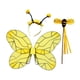 thumbnail image 2 of Disfraz de abeja con alas para mujeres y niñas, ideal para cumpleaños, festivales, carnavales y fiestas. y varita para la diadema, 2 of 8