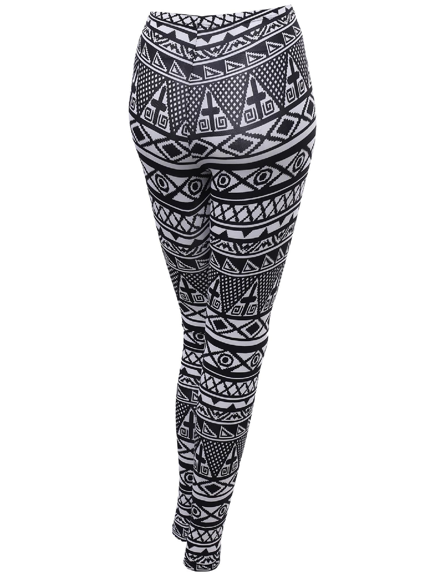 FashionOutfit Women's Aztec Print Leggings - Walmart.com