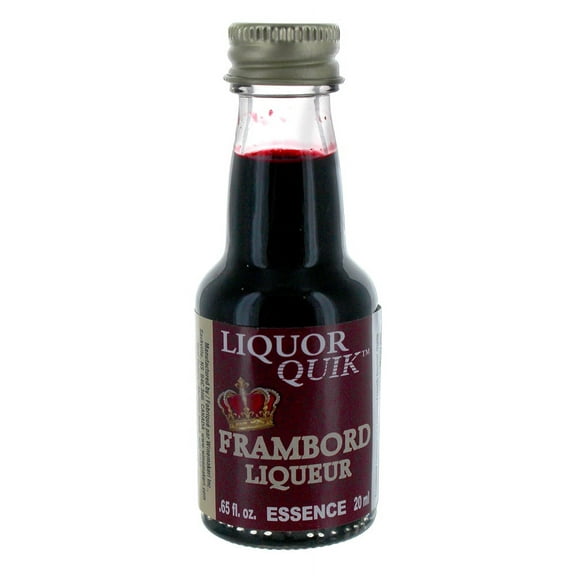Liquor Quik Frambord (Raspberry) Liqueur Essence .65 FL OZ (20 ML)