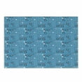 thumbnail image 1 of Modern Cutting Board, Geometrical Image with Lines and Dots Circles Rounds Industrial Print, Decorative Tempered Glass Cutting and Serving Board, Small Size, Turquoise Red and White, by Ambesonne, 1 of 1