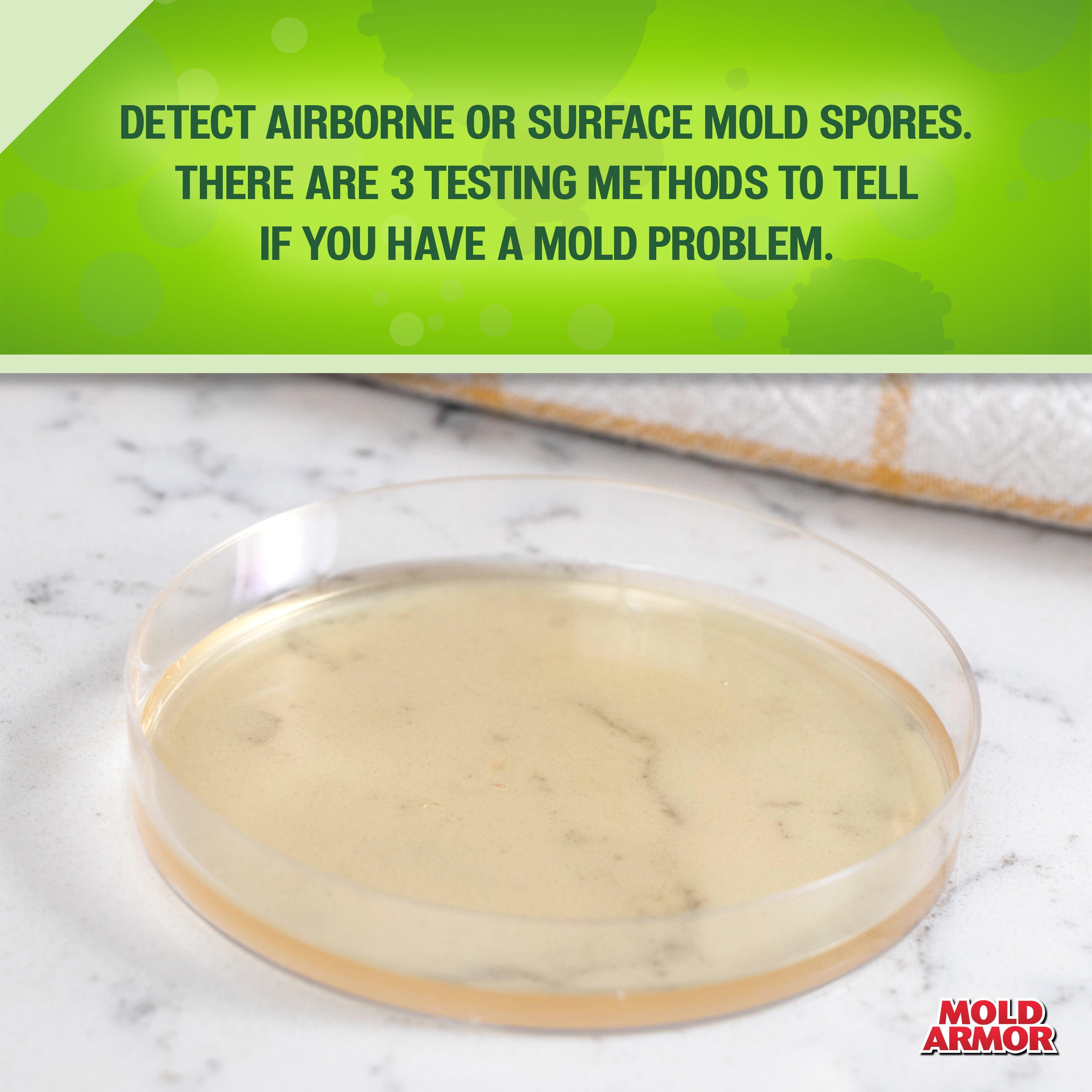 At home mold test, I know they aren't super accurate but I have