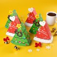 thumbnail image 4 of OIUR Christmas Candy Boxes Tree Shaped Candy Packaging Box Small Paper Treat Gift Boxes for Christmas New Year Party Supplies, 4 of 7