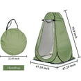 thumbnail image 3 of Portable Pop-Up Privacy Tent is suitable for outdoor showers, changing rooms, awnings, and camping toilets., 3 of 6