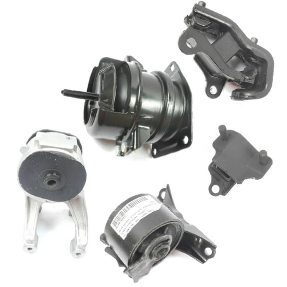 For 1999-2004 Honda Accord Odyssey 3.5L Engine Motor Mount Set 5PCS with Hydraulic 99 00 01 02 03 04 MK4518 MK4519 MK6552 MK6579 MK6582 M037