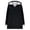 ZIP-Black, variant on Turilly Womens Plus Size Hooded Coats Winter Warm Quilted Jackets Long Sleeve Floral Soild Puffer Jacket Coats With Pockets