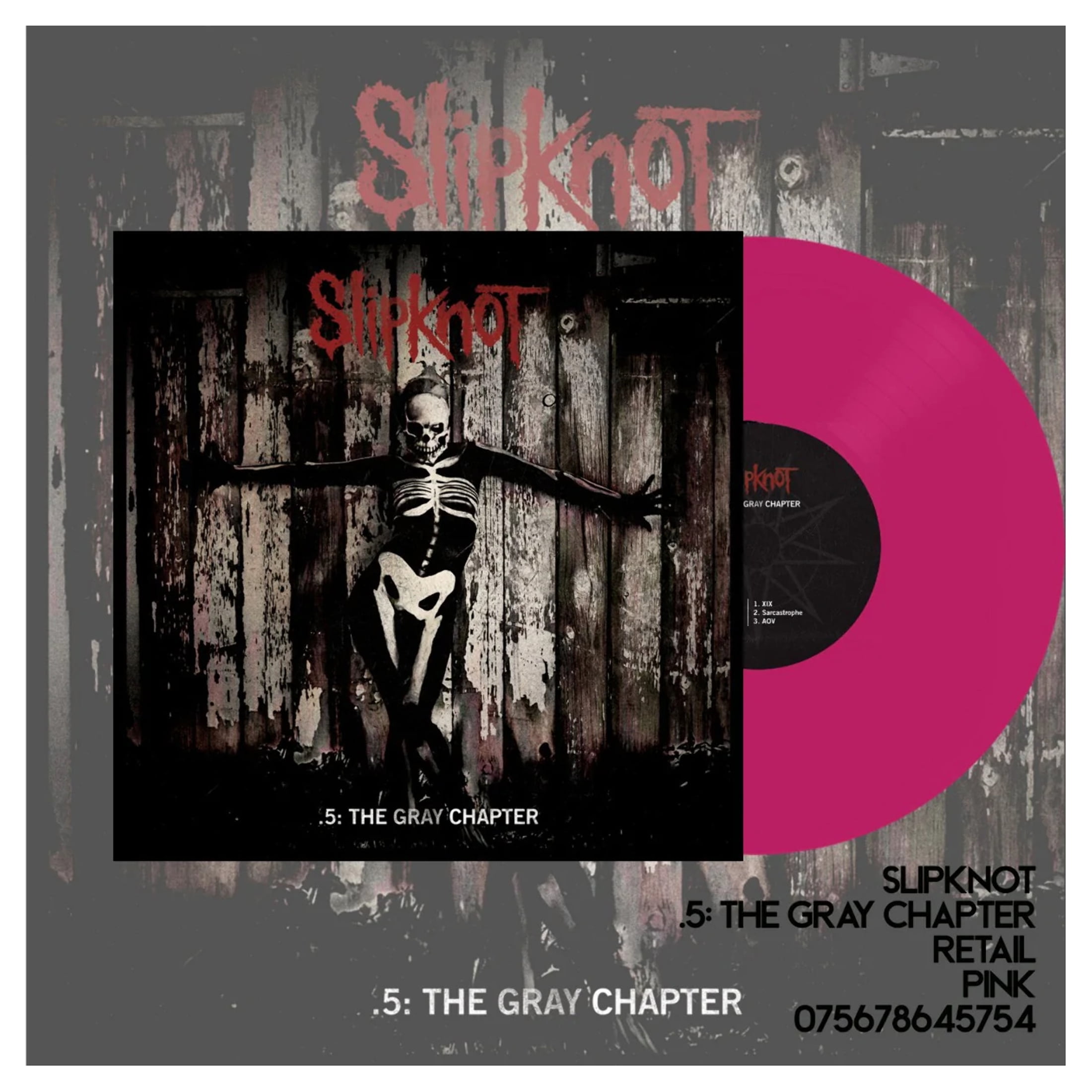 Slipknot IOWA Gold LP Limited Signature Edition Custom Frame