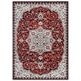 thumbnail image 2 of World Rug Gallery Traditional Medallion Area Rug - RED 7' 10" x 10', 2 of 8