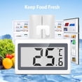 thumbnail image 4 of Fridge Freezer Thermometer, Digital Refrigerator Thermometer,with LCD Display, °C/°F Switch,for Kitchen,Home,Restaurants, 4 of 8