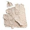 Halo - Organic SleepSack Wearable Blanket 4-piece set, Teacup Print