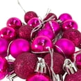 thumbnail image 2 of Pinnacle Peak Trading 1 Inch Fuchsia Mini Christmas Ball Ornament 24 Piece Set, 2 of 7