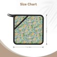 thumbnail image 3 of Disketp Rabbit And Chick Pot Holders Kitchen Insulation Mats Heat Resistant Pot-Holder Oven Anti-Scald Pads for Cooking Baking, 7.1*7.1inch, 3 of 8
