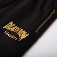 thumbnail image 2 of Crooks & Castles Men's X Death Row Records Gold Metallic Logo Jogger Sweatpants (Large, Black), 2 of 6