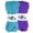 Purple-Blue, variant on Paracord Planet 1.8mm Fluorescent Reflective Guyline Tent Rope Cord Camping Paracord