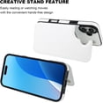 thumbnail image 5 of REQO Compatible with iPhone 16 Plus Wallet Case with Card Holder, PU Leather Kickstand Card Slots Case, Double Magnetic Clasp and Durable Shockproof Cover 6.7 Inch, 5 of 7