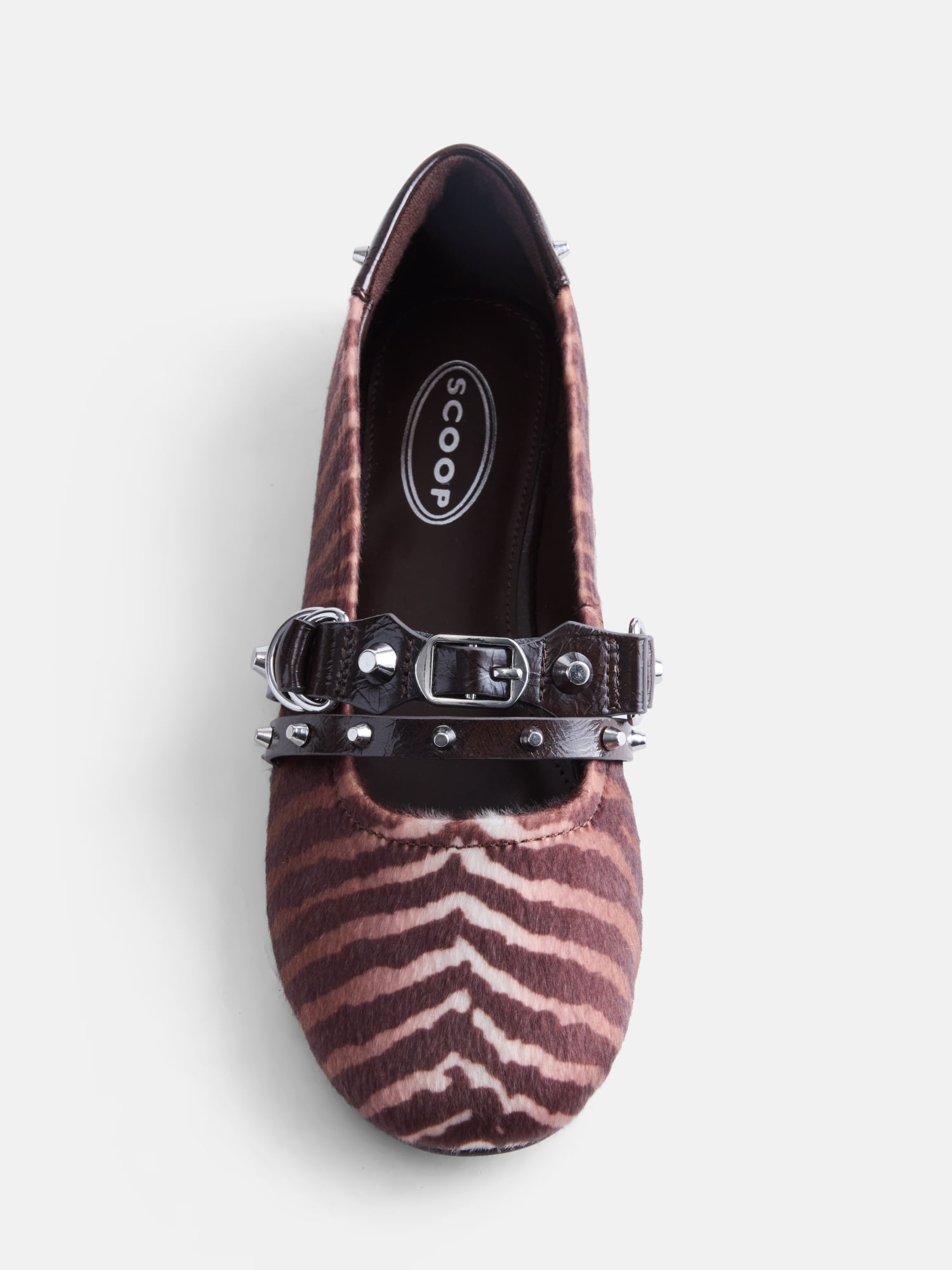 Scoop Women's Studded Ballet Flats