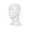 Glossy White, variant on Vaveren Male Mannequin Head Freestanding Stand for Making Market Barber Shop Silvery Gray
