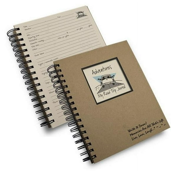 Journals Unlimited JU-72 Adventures - My Road Trip Journal Book