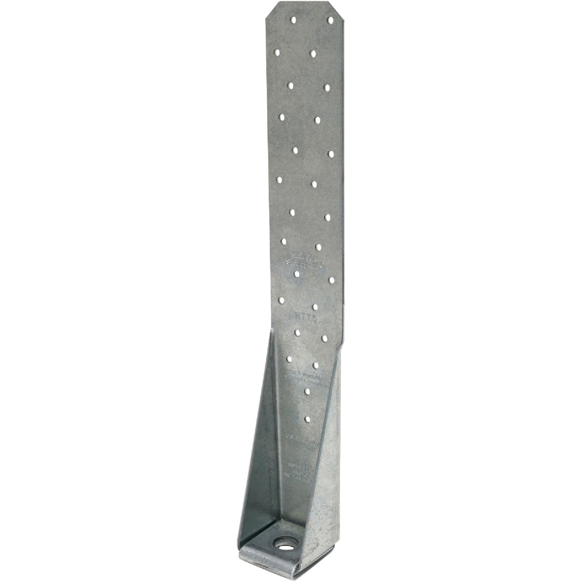 HTT5 Heavy Tension Tie, 4 PLY Seat, 11 Gauge, 2-1/2 x 16-In. - Quantity 1