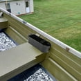 thumbnail image 4 of Boat Cup Holder, Boat Storage Organizer Convenient with Rubber Tab for Kayak Pontoon, 4 of 7